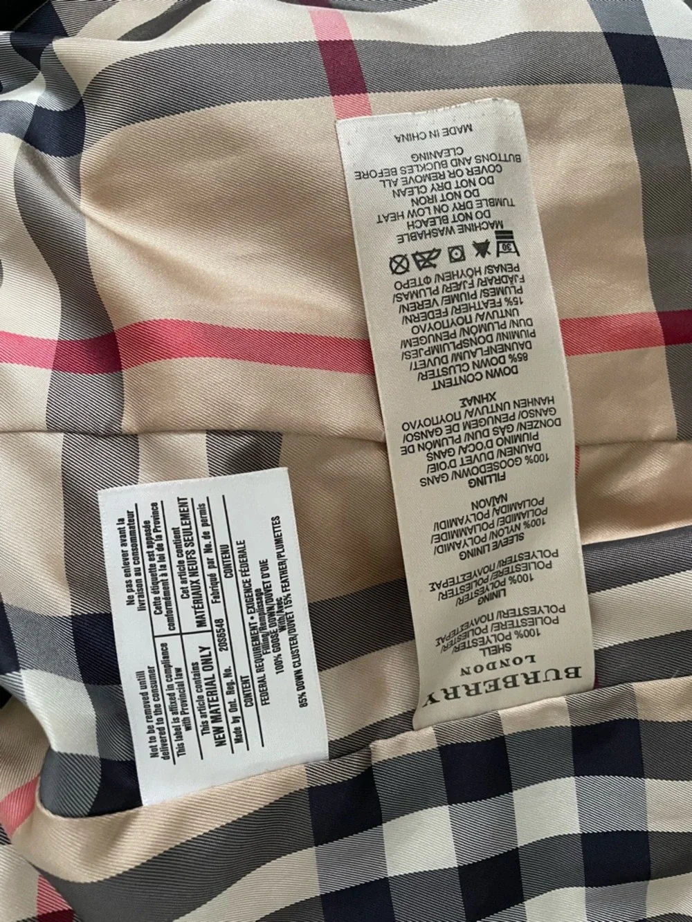 Burberry Quilted Jacket - Picture 5 of 5